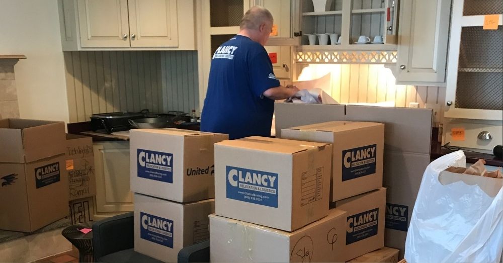 box packaging preparation for cross country move