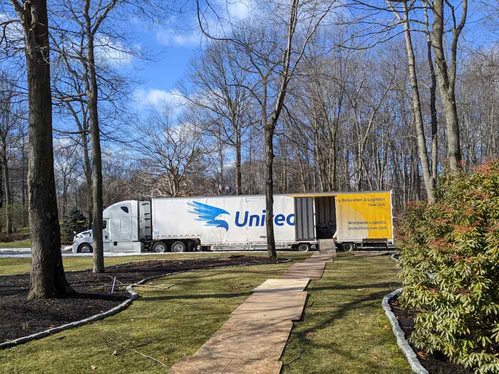 Moving Company preparing to transport