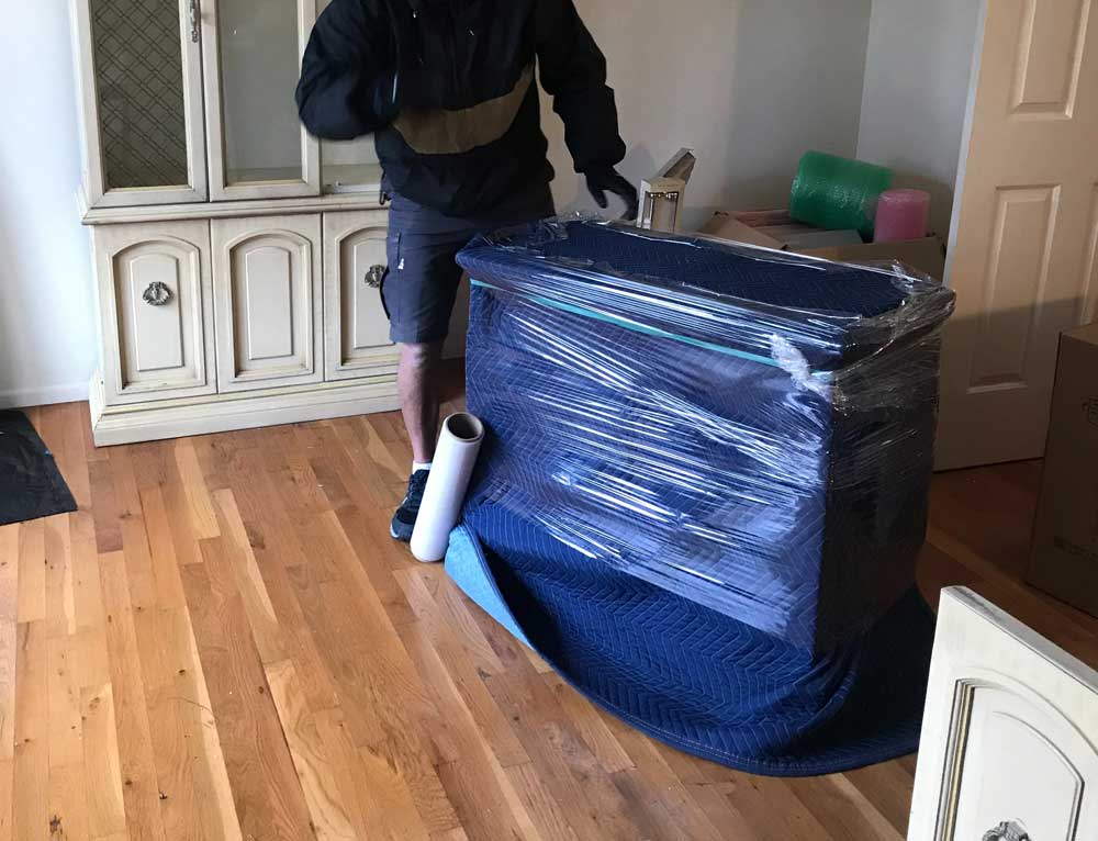 moving into apartment