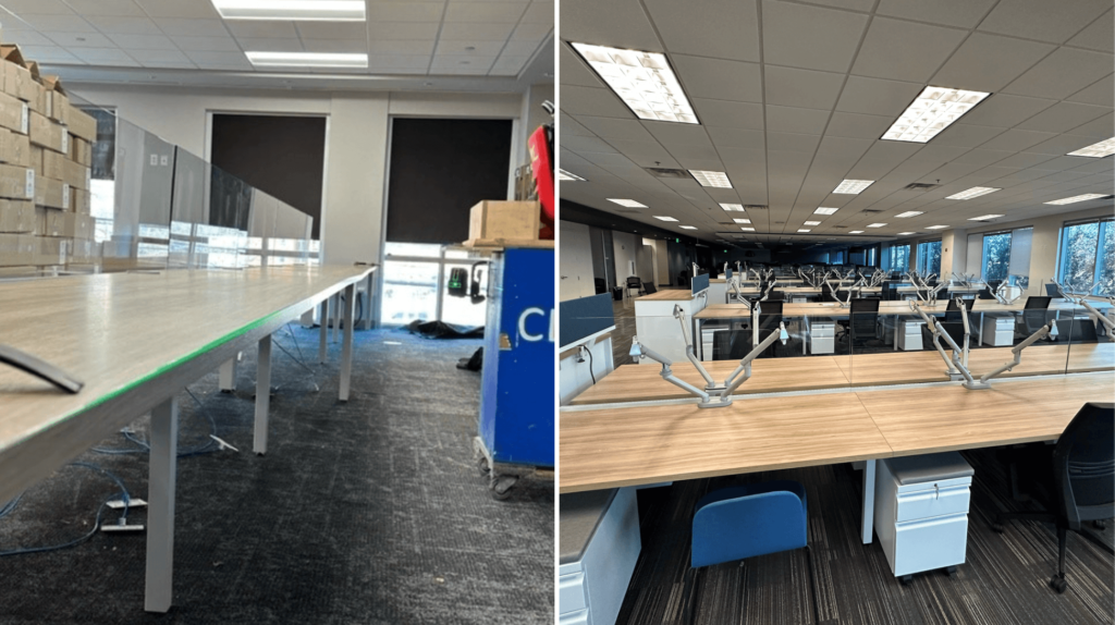 Installation final result